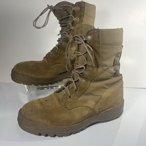 McRae Mens Military boots Sz 5.5 W Desert Hot Weather combat desert tan 245 90